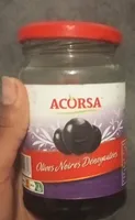 Olives noires dénoyautées