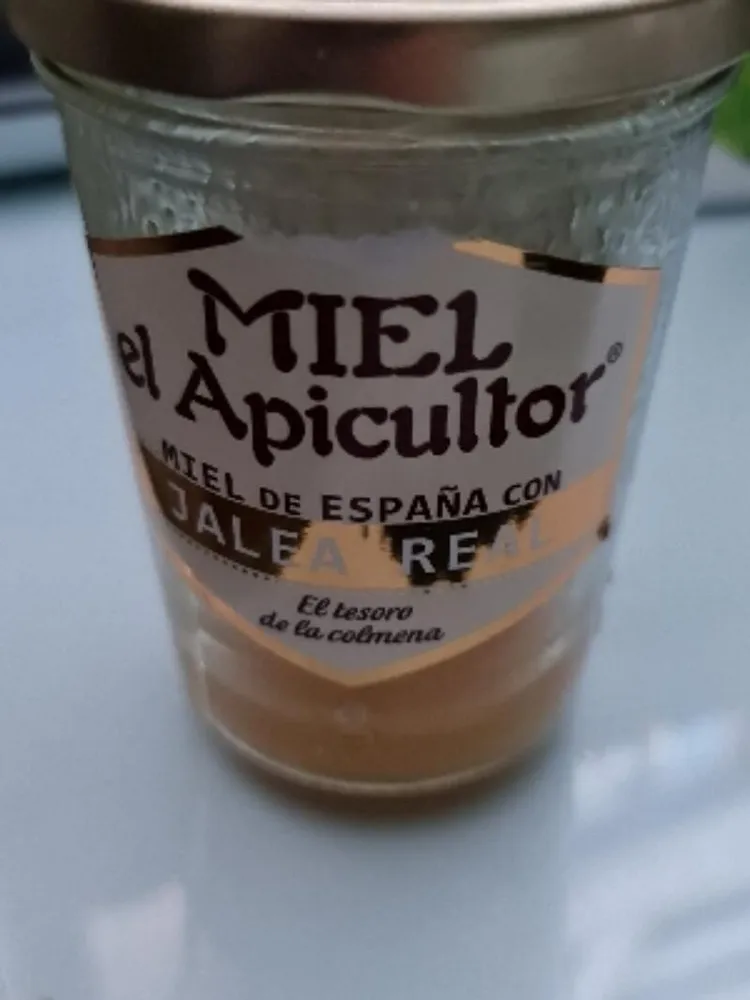 Miel de españa con jalea real el tesoro de la colmena tarro