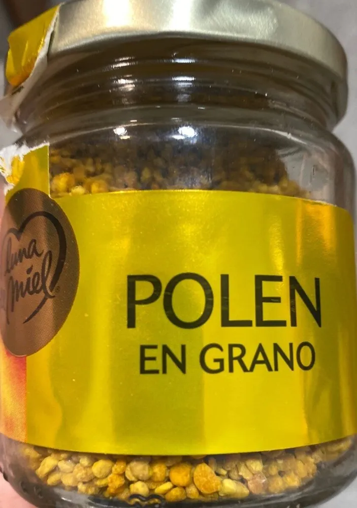 Polen en grano