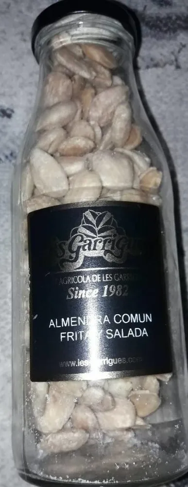 Almendra común frita y salada