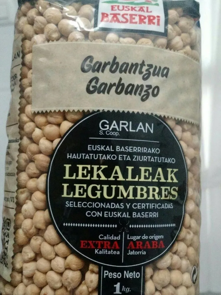 Garbanzo Garlan -Euskal Baserri