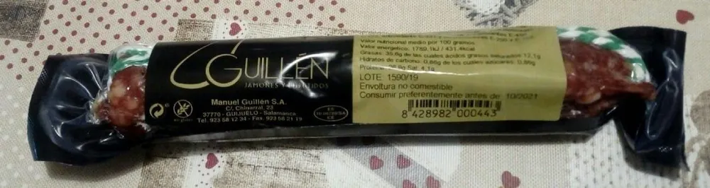 Salchichón ibérico de bellota