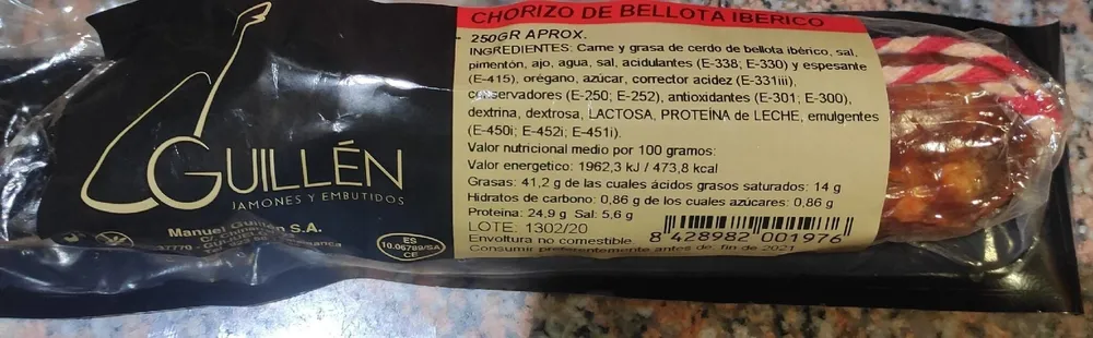 Chorizo de bellota