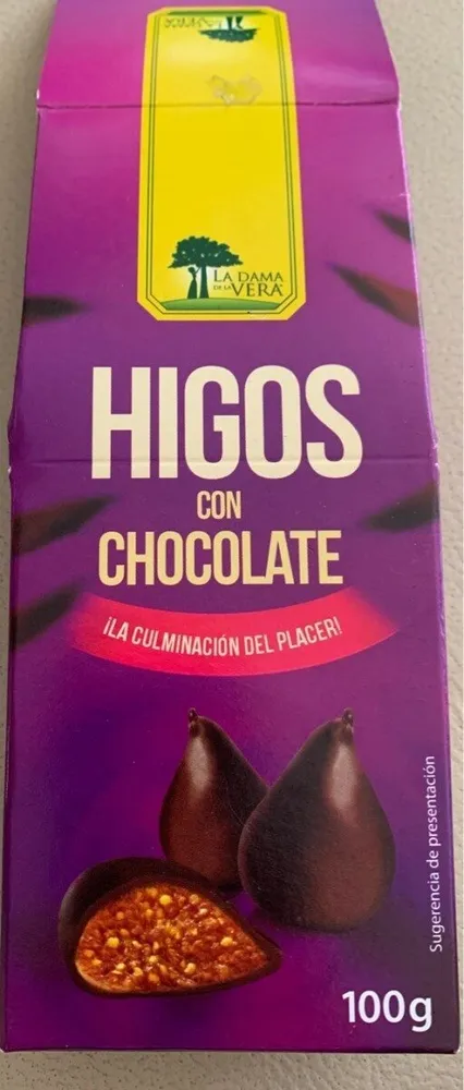 Higos con chocolate