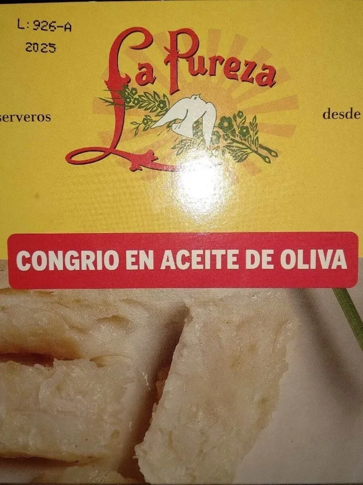 Congrio en aceite de oliva