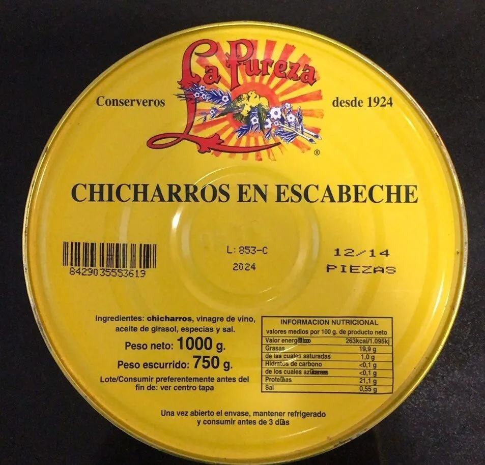Chicharros en escabeche