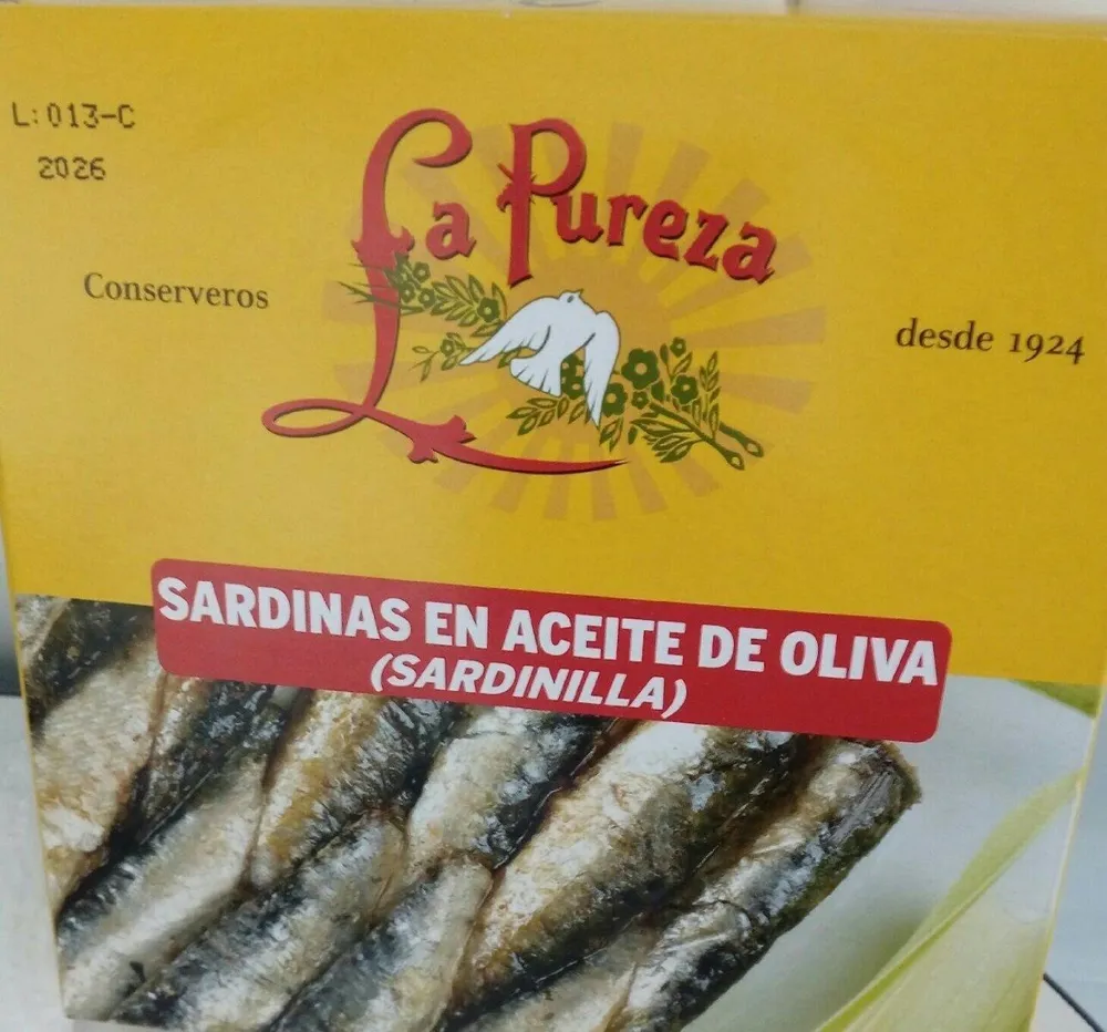 Sardinas en aceite de oliva (sardinilla)