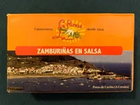 Zamburiñas en salsa