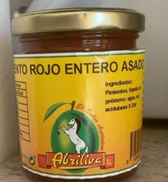 Pimiento rojo entero asado