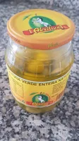 Aceituna verde entera natural