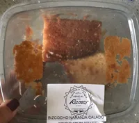 bizcocho naranja calado