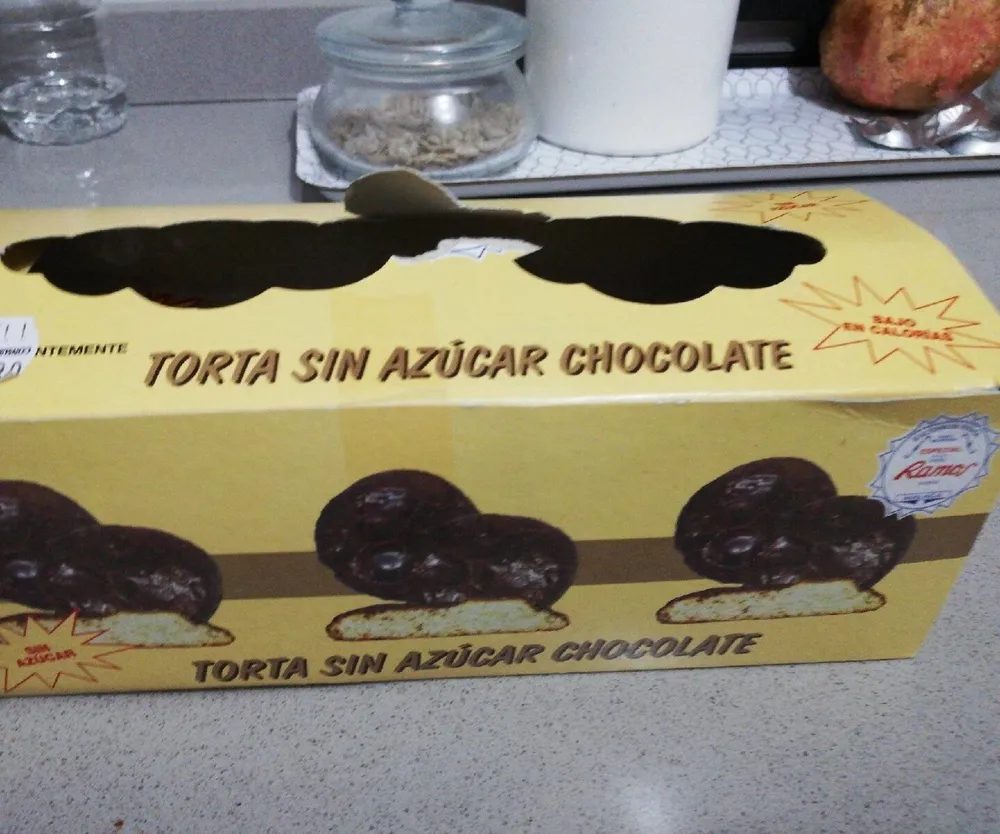 Torta sin azúcar chocolate