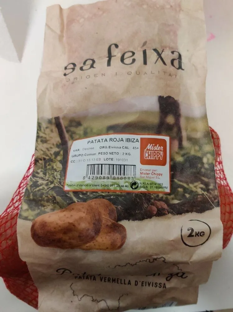 Patata roja de Ibiza