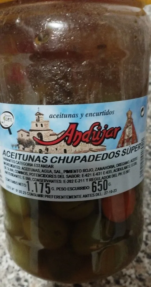 Aceitunas chupadeos super