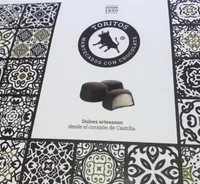 Toritos, mantecados con chocolate