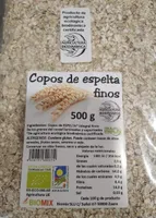 Copos de espelta finos