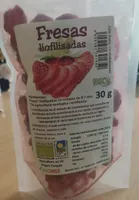 Fresas liofilizadas