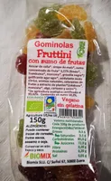 Gominolas fruttini con zumo de frutas