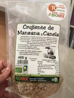 Crujiente de manzana y canela