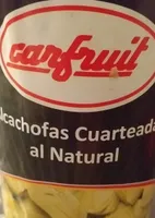 Alcachofas cuarteadas al natural