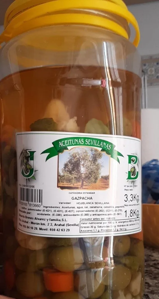 Aceitunas sevillanas