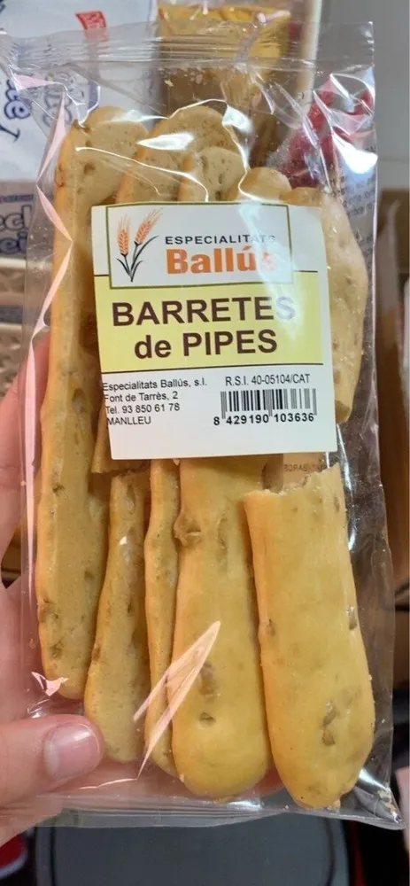 Barretes de pipes