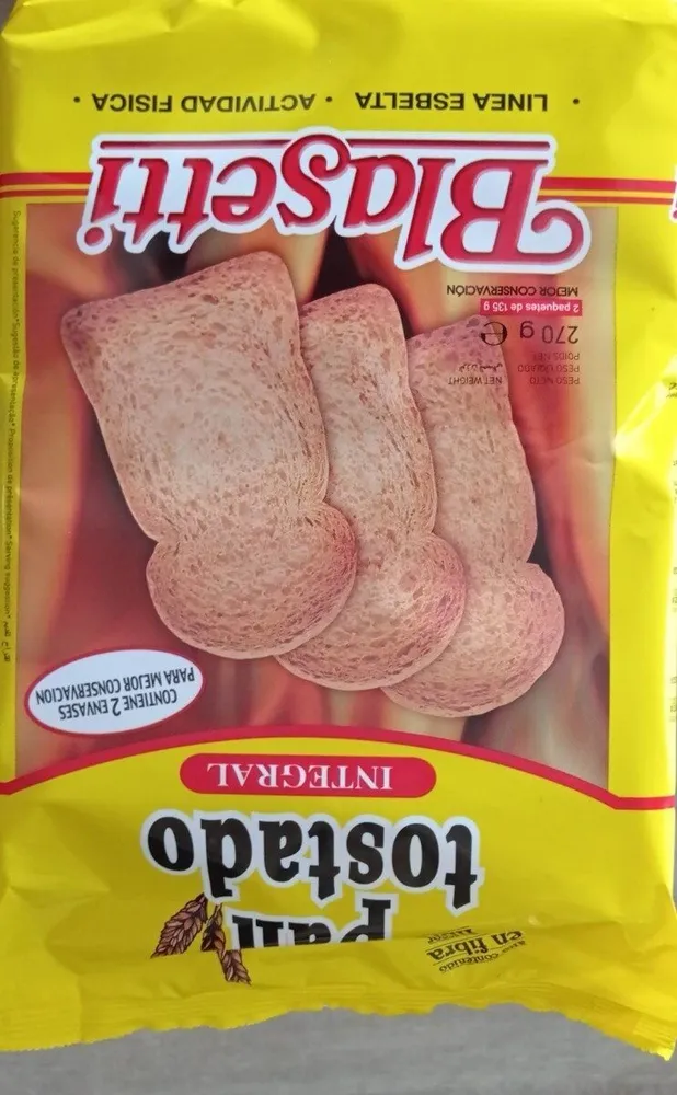 Pan Tostado integral