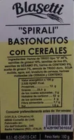 Bastoncitos con cereales