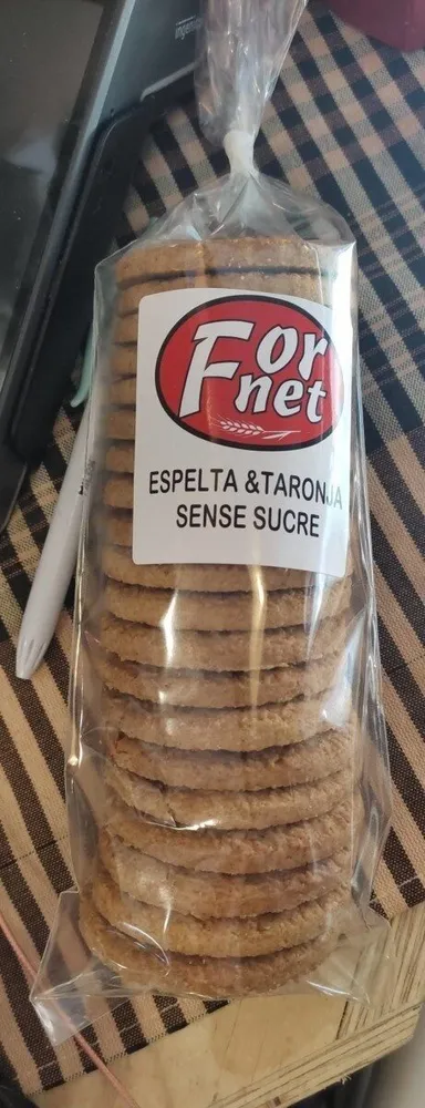Espelta & taronja sense sucre