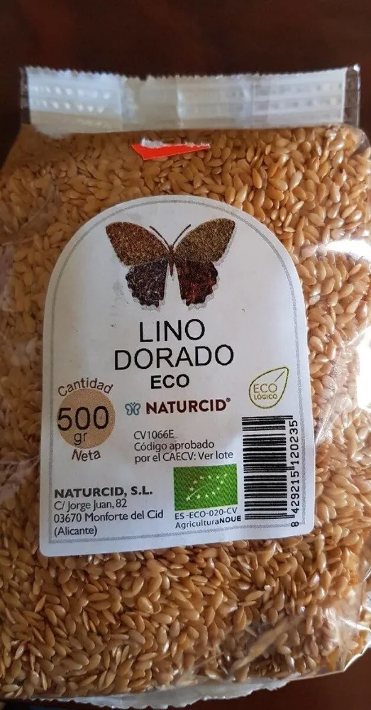 Lino dorado eco