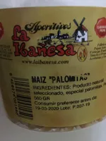Maiz  natural para palomitas