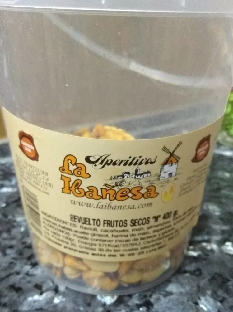 Revuelto frutos secos