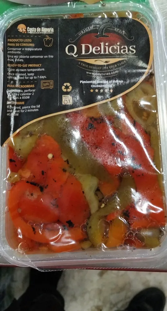 pimientos asados al horno