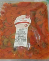 Pimientos Rojos y Verdes en Tiras Asados al Horno