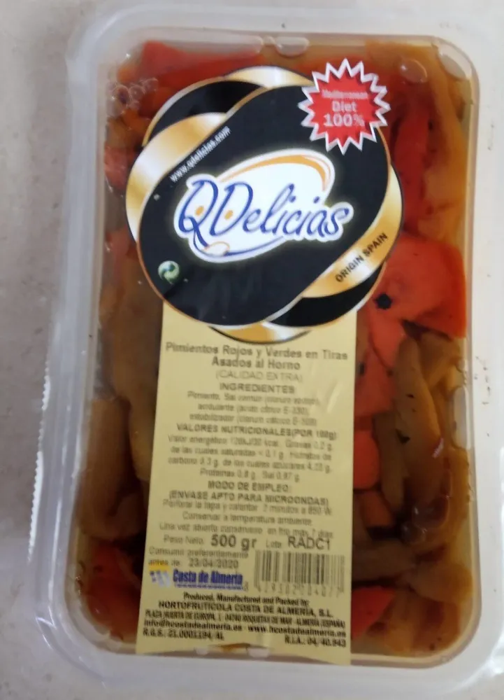 Pimientos asados