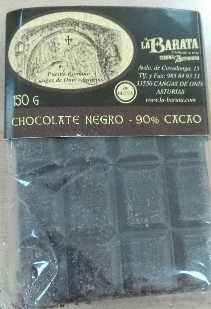 Chocolate Negro 90% Cacao
