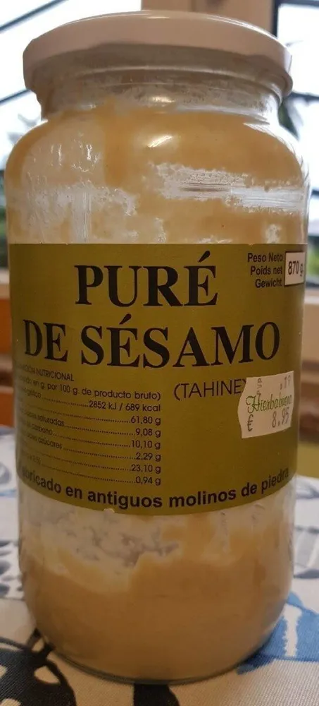 Puré de Sésamo (Tahine)