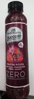 Agua mineral con frutos rojos zero azúcares