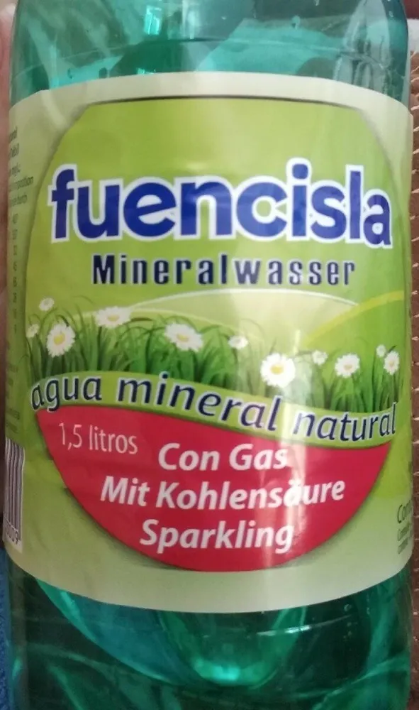 Agua con gas