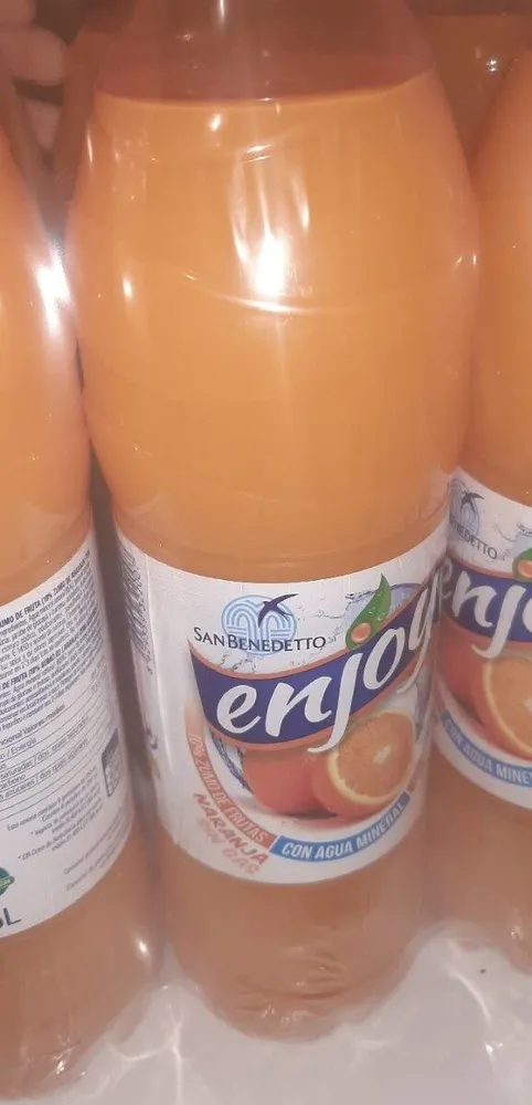 Enjoy naranja sin gas