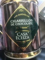 Cigarrillos de chocolate
