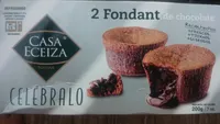 2 fondant de chocolate