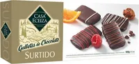 Surtido de galletas de chocolate