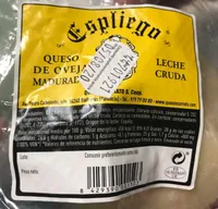 Queso de Oveja Madurado, leche cruda