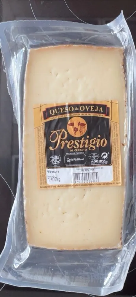 Queso de oveja gran prestigio
