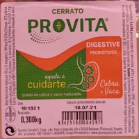 Queso provita digestive