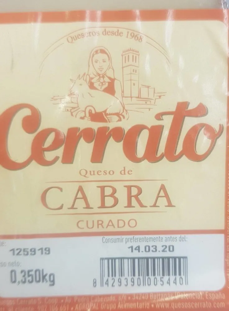 Queso de cabra curado