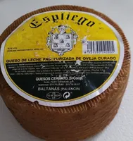 Queso de leche pasteurizada de oveja curado