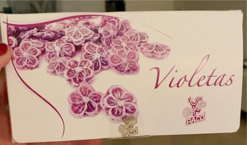 Violetas de caramelo