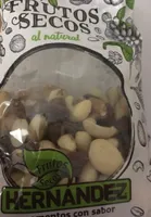 Frutos secos al natural